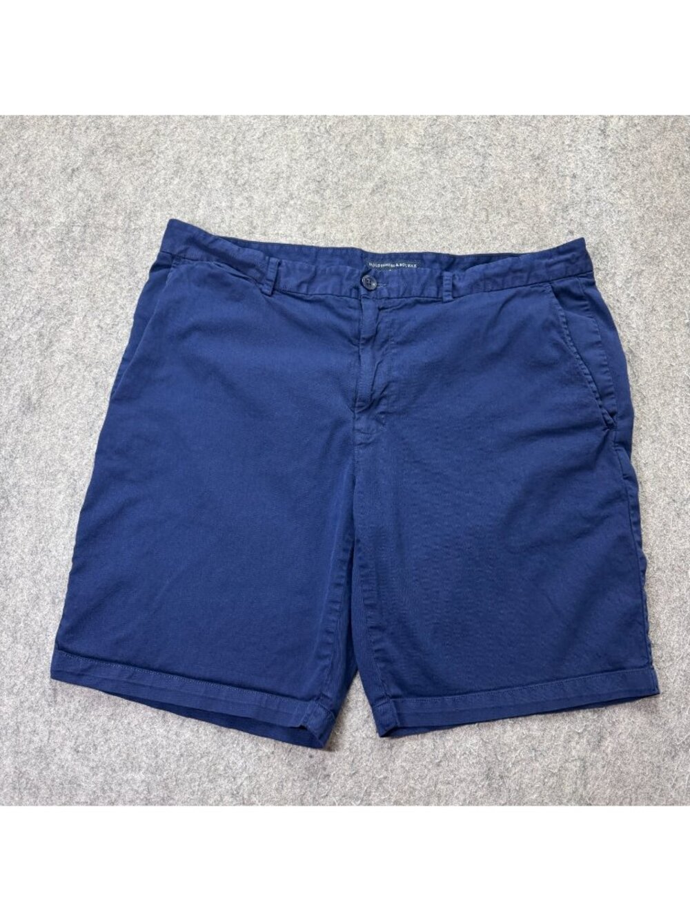 Holderness & Bourne 9" Golf Shorts Men 36 Blue Performance Tailored Fit